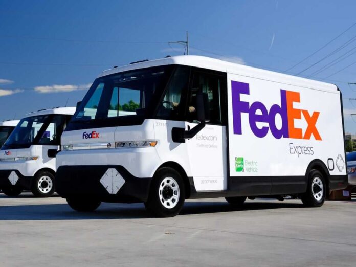 FedEx receives electric vans (GM Brightdrop) soon starting deliveries