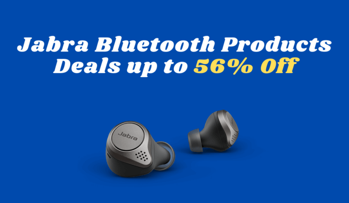 Jabra Bluetooth Products Deals up to 56% Off