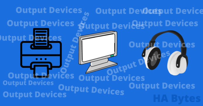 What is an Output device?