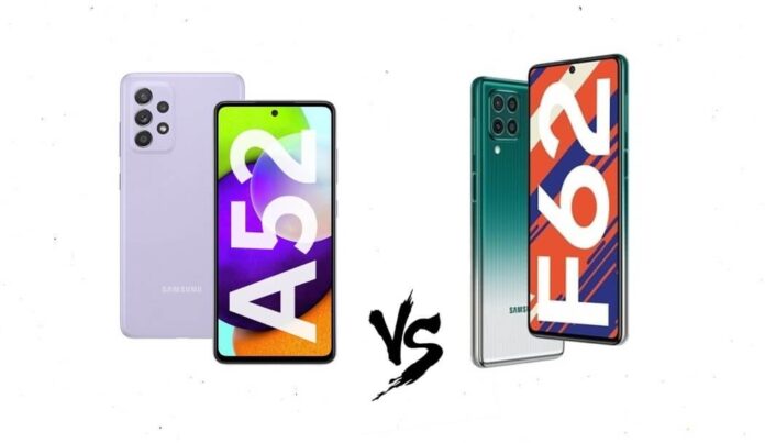 Samsung A52 Vs Samsung F62