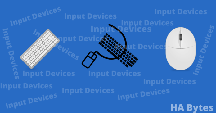 What is an input device?